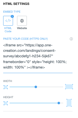 iframe example